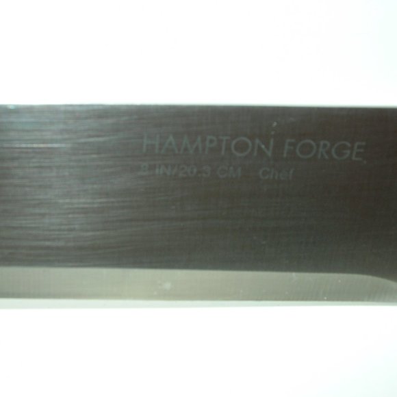 Hampton Forge KOBE Stainless Blade 8 Inch Chef's Knife Superior Steel-No Stain G - Picture 8 of 8